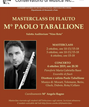 Bari 4/10/2019, Conservatorio Niccolò Piccinni
