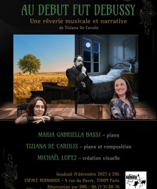 Claude Debussy à la Salle Bernanos, Paris