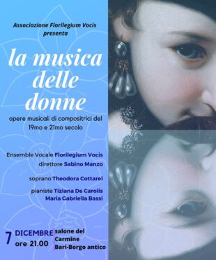 La musica delle donne, Bari, Italia, 7 dicembre 2019