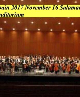 Spain,  Concert in Salamanca , 2017 November 16